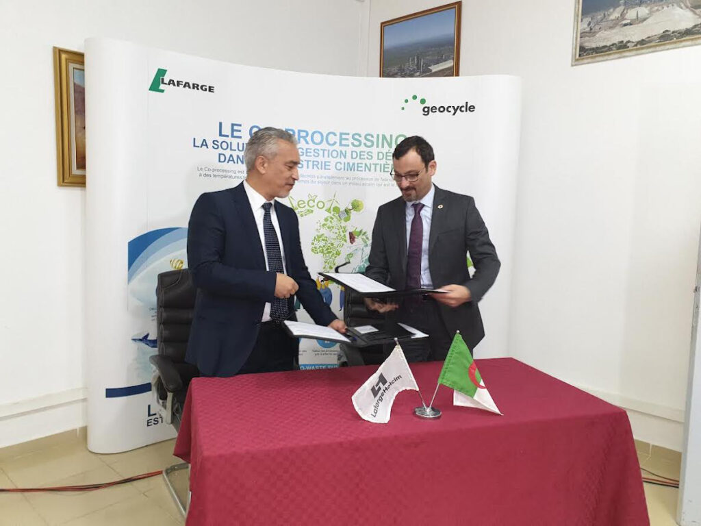 Recyclage des déchets industriels : Lafarge et Tosyali signent un contrat de partenariat