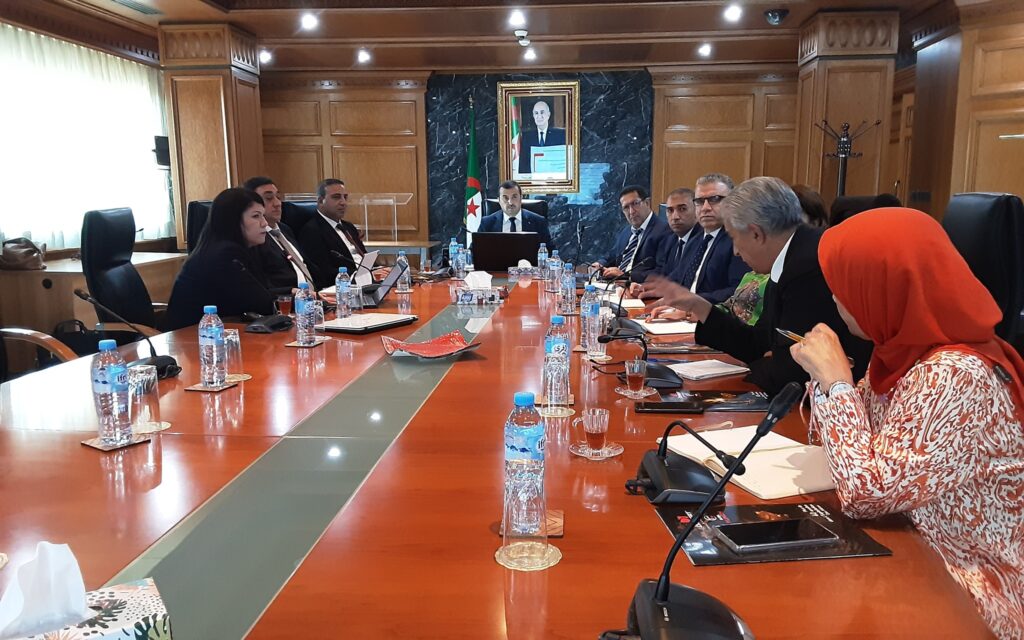Ozmert Algérie chez Arkab pour discuter de l’état d’avancement de ses  projets à  Tebessa