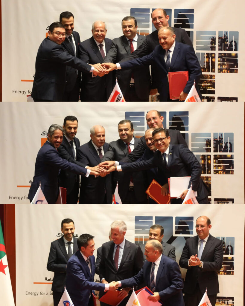 L’Algérie signe cinq contrats d’hydrocarbures pour 606 millions de dollars dans le cadre de la Bid Round 2024